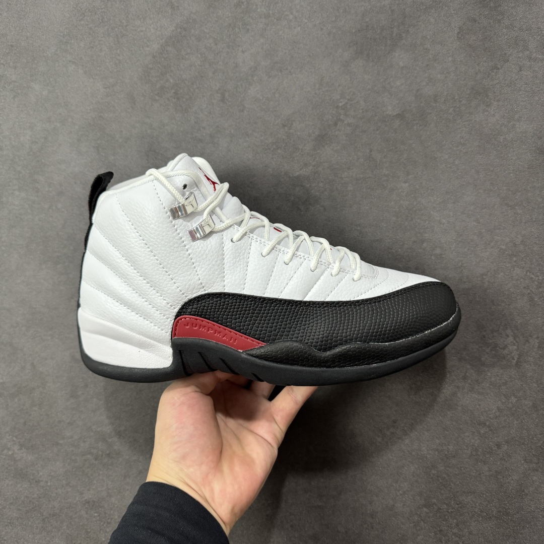 【头层真碳版】Air Jordan AJ12 Retro 篮球鞋 正确版型 头层皮料 真碳板 原厂定制金属扣 原厂电绣 超高性价比 货号:CT8013-162 尺码:40 40.5 41 42 42.5 43 44 44.5 45 45.5 46 47.5 48 编码:GLB320330-选品中心