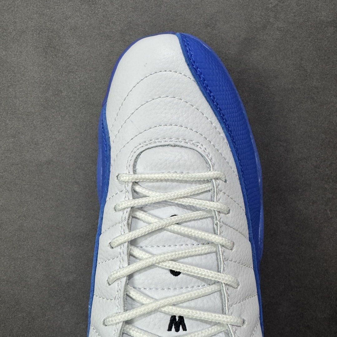 图片[8]-【头层真碳版】Air Jordan AJ12 Retro 篮球鞋 正确版型 头层皮料 真碳板 原厂定制金属扣 原厂电绣 超高性价比 货号：CT8013-140 尺码：40 40.5 41 42 42.5 43 44 44.5 45 45.5 46 47.5 48 编码：GLB320330-选品中心