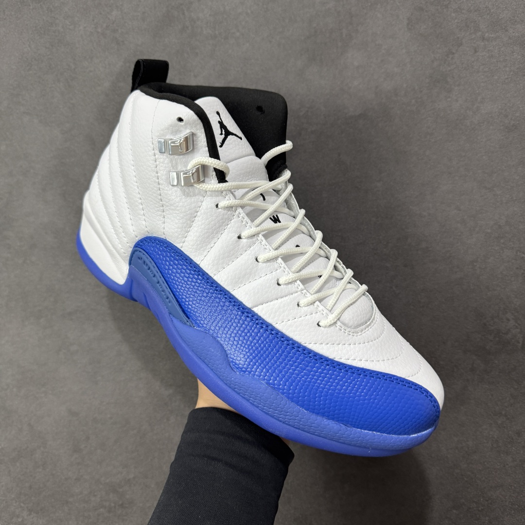 图片[3]-【头层真碳版】Air Jordan AJ12 Retro 篮球鞋 正确版型 头层皮料 真碳板 原厂定制金属扣 原厂电绣 超高性价比 货号：CT8013-140 尺码：40 40.5 41 42 42.5 43 44 44.5 45 45.5 46 47.5 48 编码：GLB320330-选品中心