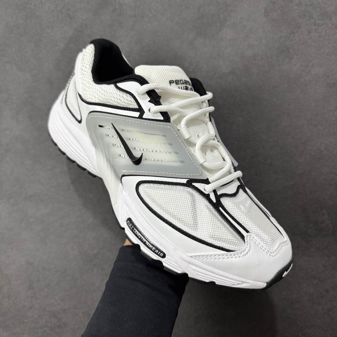 图片[3]-【公司级】Nike Air Pegasus Wave 耐克 超级飞马涡轮增压马拉松休闲运动慢跑鞋 专为跑者打造的熟悉弹力脚感再度回归 适中支撑力飘逸造型 鞋面采用皮革硅胶和网眼布材质打造 搭配上侧面的线条设计 十分吸睛 中底搭载了Air气垫 保证舒适的脚感反馈 货号：IB0612-111 尺码：36-45 编码：GLB260270-选品中心