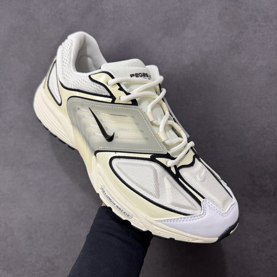 图片[3]-【公司级】Nike Air Pegasus Wave 耐克 超级飞马涡轮增压马拉松休闲运动慢跑鞋 专为跑者打造的熟悉弹力脚感再度回归 适中支撑力飘逸造型 鞋面采用皮革硅胶和网眼布材质打造 搭配上侧面的线条设计 十分吸睛 中底搭载了Air气垫 保证舒适的脚感反馈 货号：IB0612-101 尺码：36-45 编码：GLB260270-选品中心