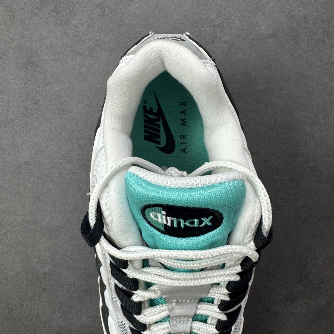 图片[7]-【PE版本】NK Air Max 95 OG 联名复古舒适气垫运动鞋 黑白绿 IM7409-100 全部配色 原鞋开发生产 高度还原 一眼ZP既视感 男女鞋真标半码制 原楦原纸版数据开发 环保进口透气牛皮革材质 高弹EVA缓震中底组合开窗式Air气垫装置 外置防滑耐磨橡胶外底❗ 尺码： 40 40.5 41 42 42.5 43 44 44.5 45 46 47.5-选品中心