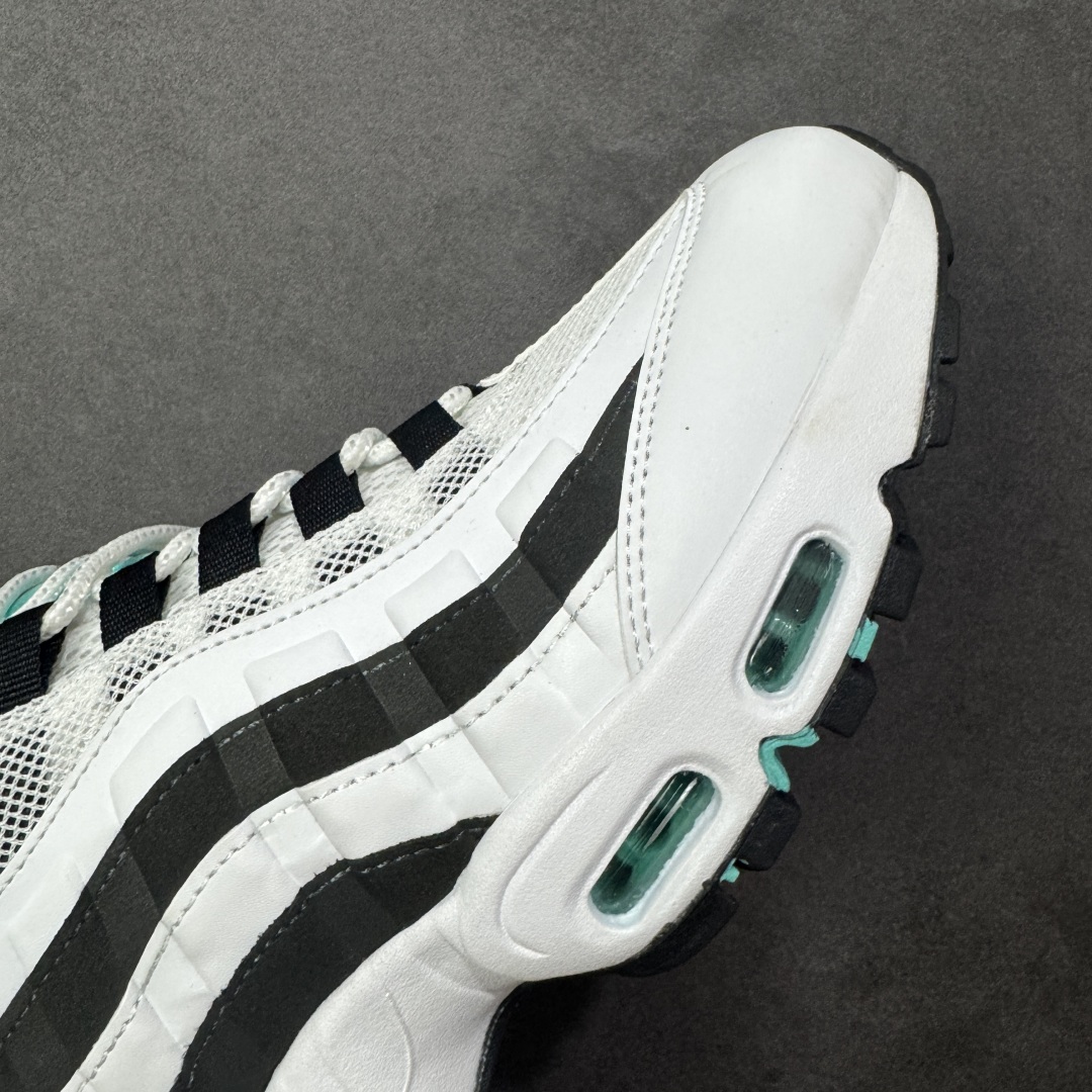 图片[5]-【PE版本】NK Air Max 95 OG 联名复古舒适气垫运动鞋 黑白绿 IM7409-100 全部配色 原鞋开发生产 高度还原 一眼ZP既视感 男女鞋真标半码制 原楦原纸版数据开发 环保进口透气牛皮革材质 高弹EVA缓震中底组合开窗式Air气垫装置 外置防滑耐磨橡胶外底❗ 尺码： 40 40.5 41 42 42.5 43 44 44.5 45 46 47.5-选品中心
