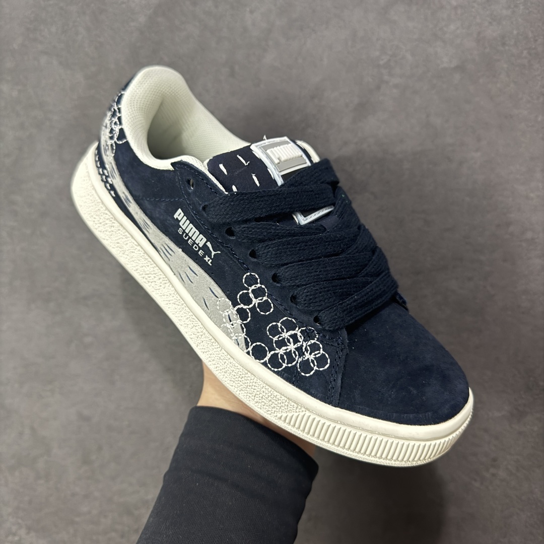 图片[3]-【纯原版】PUMA Suede XL 百搭单品 彪马 防滑耐磨低帮板鞋 简约大方的造型设计，给人以随性休闲的时尚格调，穿着舒适轻便，运动灵活自如，满足日常个性穿搭 货号：395777-01 尺码：35.5～45B 编码：LNHB190200-选品中心