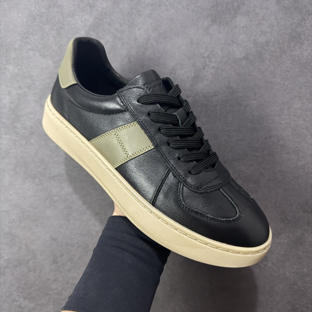 图片[3]-【莞产版本】ECCO爱步休闲鞋秋 25年新款时尚德训鞋 经典百搭板鞋 街头球鞋系列 保留板鞋的经典轮廓，同时融入球鞋的流线型线条 打造运动与街头复古的碰撞感 多元色系融和简约风格，松弛诠释街头意趣 轻松打造百变街头造型 经典鞋头设计 将时尚美学与街头文化完美融合 演绎美式复古潮流 邂逅复古时尚 搭载FLUIFORM™直接注塑科技 一体成型贴合脚部，舒适升级 鞋底采用耐磨抓地的橡胶大底 轻松应对日常行走的磨损考验 缤纷色系 玩转街头 尺码：38 39 40 41 42 43 44（皮鞋码）-选品中心