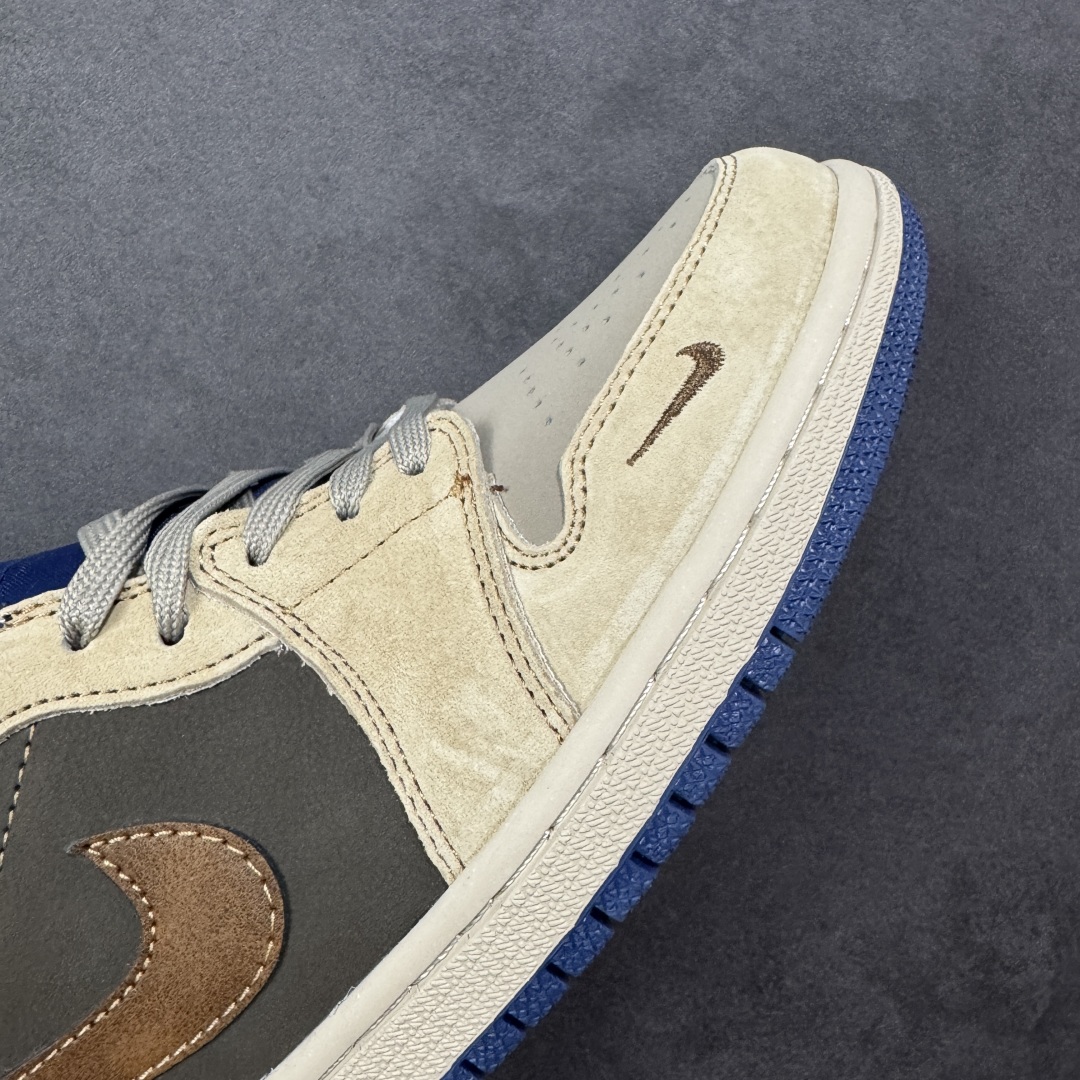 图片[5]-【定制版】Nike Jordan Air Jordan 1xUNDEFEATED 米粽小勾 纯原大厂出品 极力推荐 定制鞋盒 大厂纯原品质出货 超高清洁度 皮料切割干净无任何毛边 细节完美 货号：QG1988 003 尺码： 36 36.5 37.5 38 38.5 39 40 40.5 41 42 42.5 43 44 44.5 45-选品中心