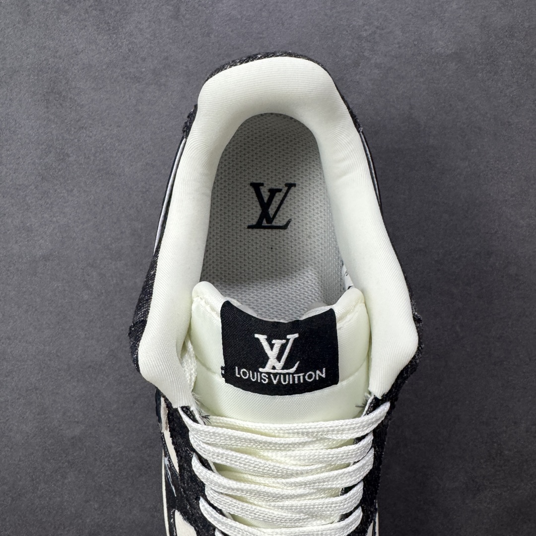 图片[7]-【定制版】Nike Air Force 1\’07 Low LV联名 双色底黑牛仔 高级定制 空军一号低帮休闲板鞋 DX1888-097  #原楦头原纸板 高级牛仔 高端定制鞋盒 原厂鞋底 超高清洁度 细节完美  尺码：36 36.5 37.5 38 38.5 39 40 40.5 41 42 42.5 43 44 44.5 45 编码：HXSB310320-选品中心