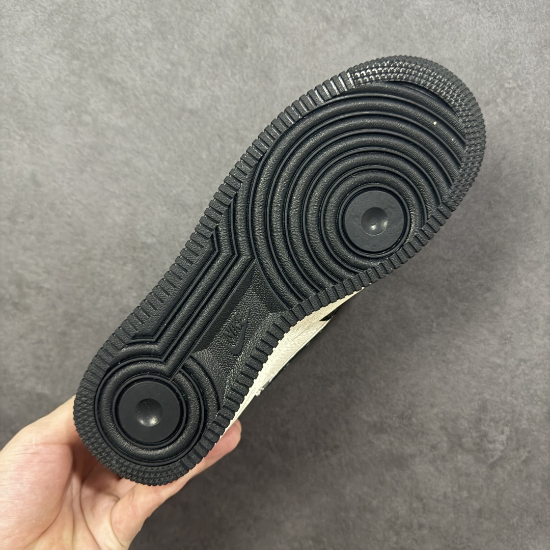 图片[9]-【定制版】Nike Air Force 1\’07 Low LV联名 双色底黑牛仔 高级定制 空军一号低帮休闲板鞋 DX1888-097  #原楦头原纸板 高级牛仔 高端定制鞋盒 原厂鞋底 超高清洁度 细节完美  尺码：36 36.5 37.5 38 38.5 39 40 40.5 41 42 42.5 43 44 44.5 45 编码：HXSB310320-选品中心