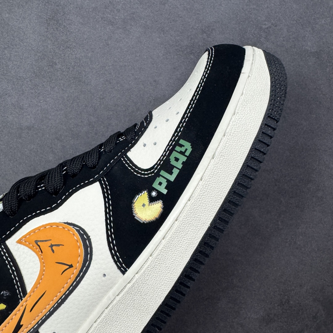 图片[5]-【定制版】Nike Air Force 1 Low 07 x LEGO 黑白橙 双勾 低帮休闲运动板鞋 原楦头原纸板 打造纯正低帮空军版型 全掌内置蜂窝气垫 原盒配件 原厂中底钢印、拉帮完美 货号：DD1928-311 尺码：36 36.5 37.5 38 38.5 39 40 40.5 41 42 42.5 43 44 44.5 45 编码：HXSA310320-选品中心