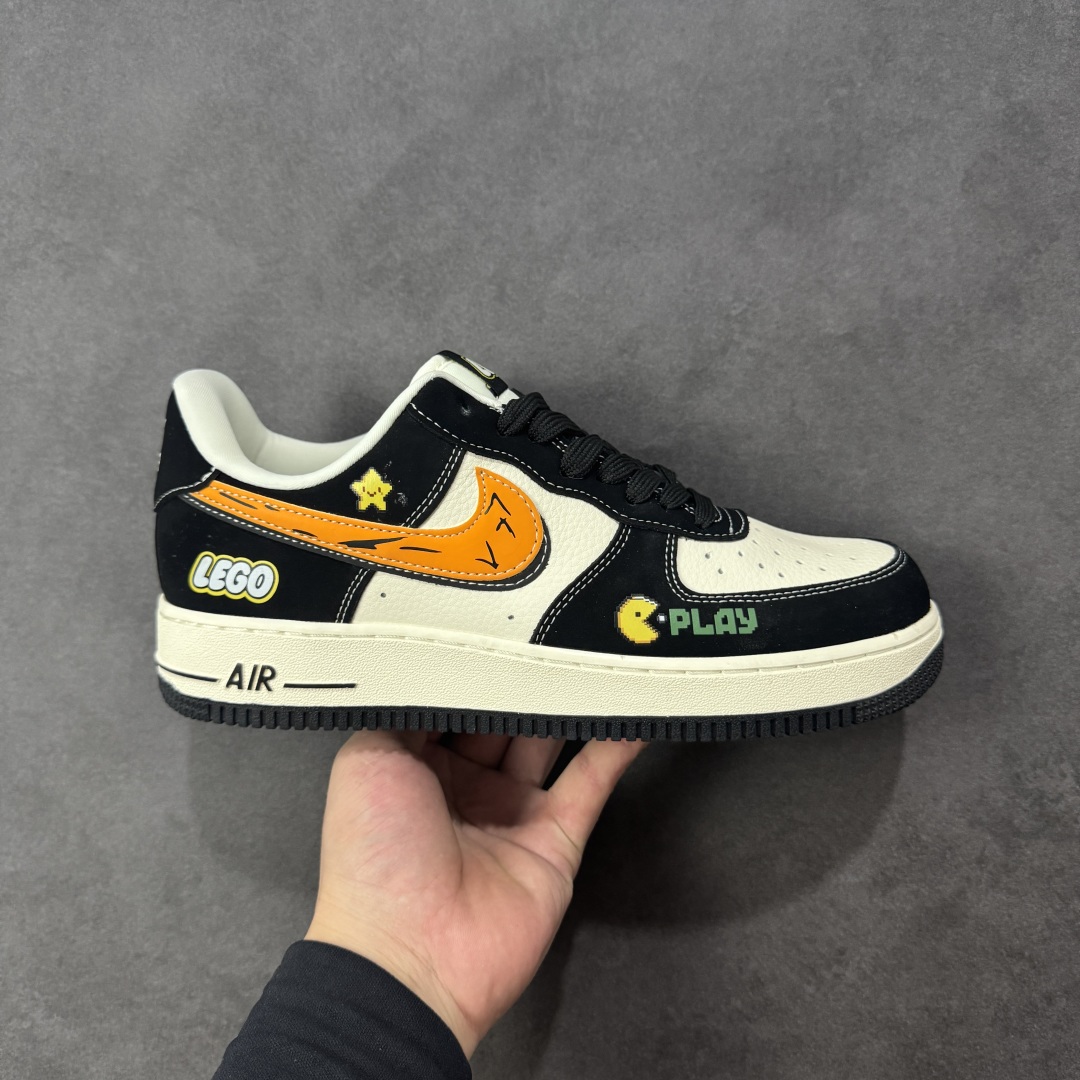 【定制版】Nike Air Force 1 Low 07 x LEGO 黑白橙 双勾 低帮休闲运动板鞋 原楦头原纸板 打造纯正低帮空军版型 全掌内置蜂窝气垫 原盒配件 原厂中底钢印、拉帮完美 货号:DD1928-311 尺码:36 36.5 37.5 38 38.5 39 40 40.5 41 42 42.5 43 44 44.5 45 编码:HXSA310320-选品中心