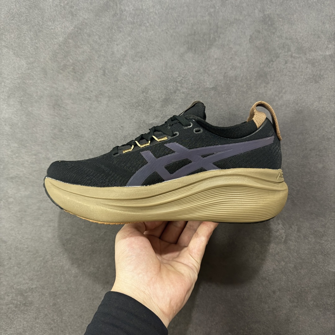 图片[2]-【公司级】Asics GEL-NIMBUS 27 复古休闲运动鞋 ASICS(亚瑟士） 是日本实业家鬼冢喜八郎创立的跑鞋运动品牌，名宇想法源自著名的拉丁谚语“AnimaSana In Corpore Sano”，意为“健全的精神寓于强健的体魄”。正如其名字的含义，ASICS亚瑟士一直坚信保持身体的健康与活力是打造健康快乐的生活方式的最佳途径。亚瑟士的跑鞋、篮球鞋等系列集专业与美貌于一身，拥有极高的热度 货号：1011B958-401 尺码：36 37 37.5 38 39 39.5 40 40.5 41.5 42 42.5 43.5 44 45 46 编码：FSB240250-选品中心