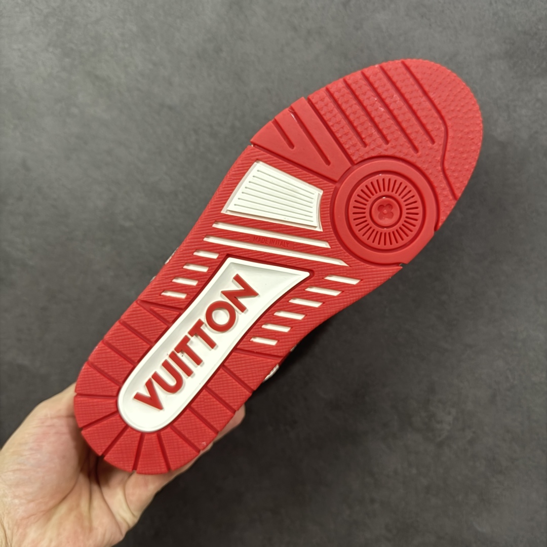 图片[9]-【头层礼盒版】Louis Vuitton LV Trainer 路易威登 驴牌 L家 情侣款 休闲 运动鞋 滑板鞋 广东大厂出品 头层皮料 高版本 极具性价比 做工版型到位 高清洁度 不偷工减料 非常推荐 尺码：35-46-选品中心