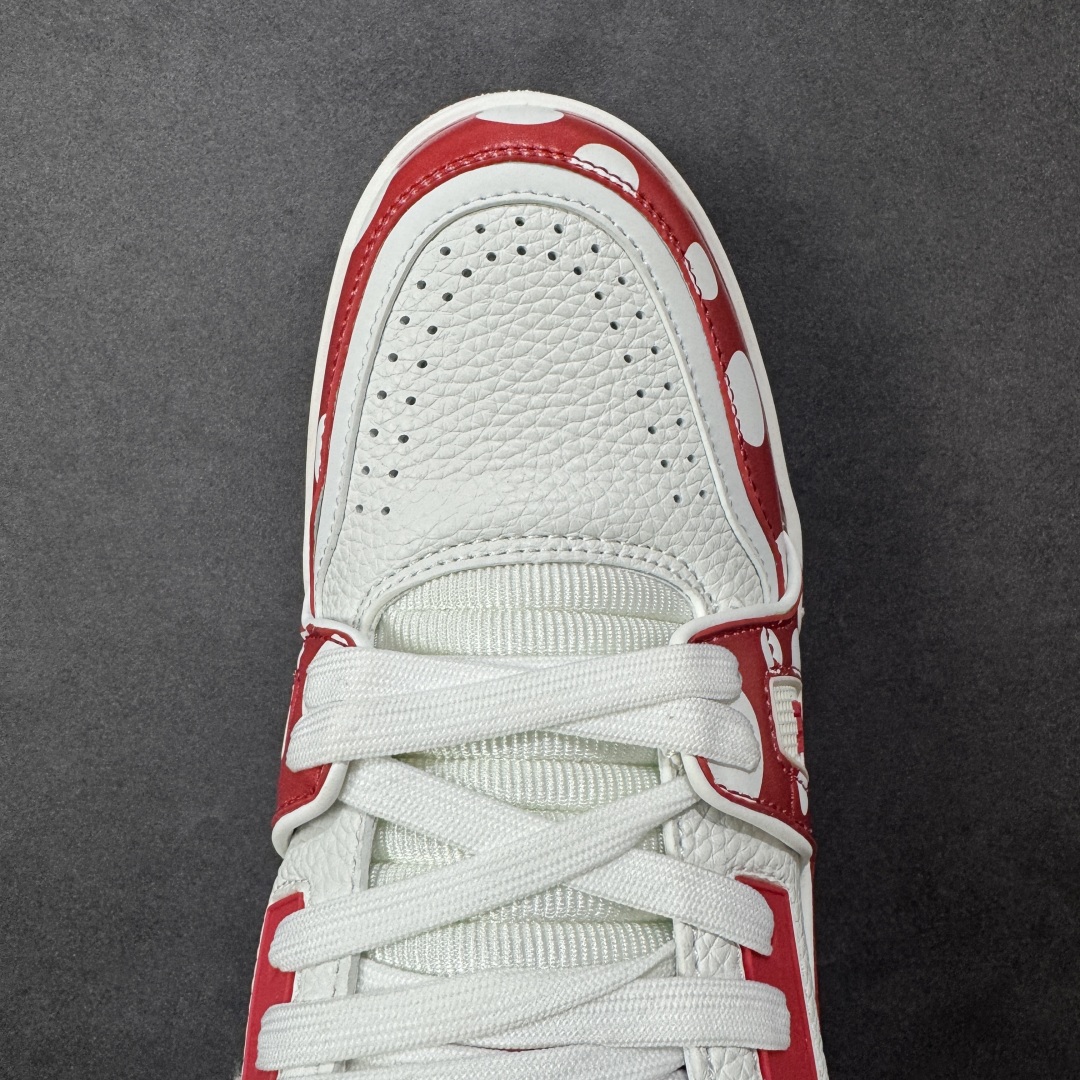 图片[8]-【头层礼盒版】Louis Vuitton LV Trainer 路易威登 驴牌 L家 情侣款 休闲 运动鞋 滑板鞋 广东大厂出品 头层皮料 高版本 极具性价比 做工版型到位 高清洁度 不偷工减料 非常推荐 尺码：35-46-选品中心