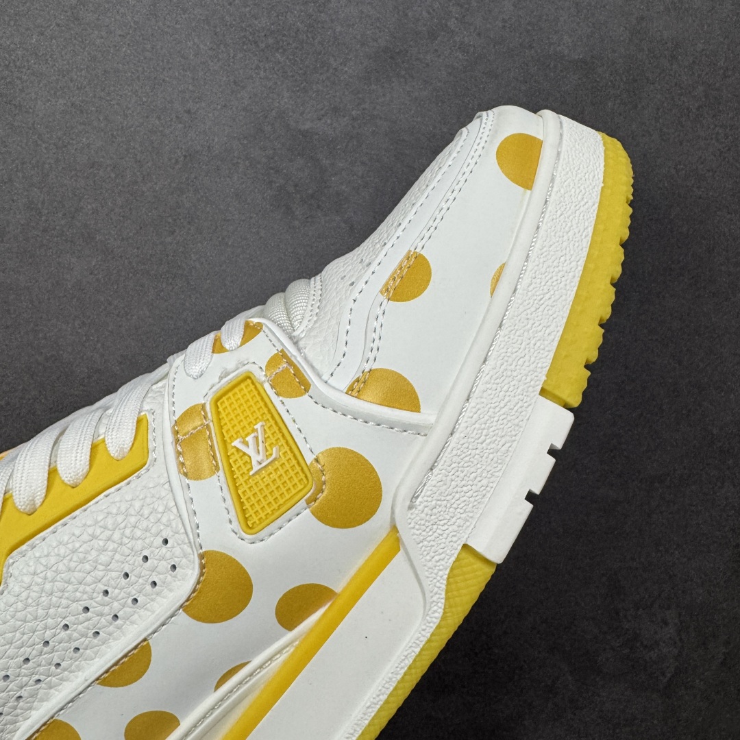 图片[5]-【头层礼盒版】Louis Vuitton LV Trainer 路易威登 驴牌 L家 情侣款 休闲 运动鞋 滑板鞋 广东大厂出品 头层皮料 高版本 极具性价比 做工版型到位 高清洁度 不偷工减料 非常推荐 尺码：35-46-选品中心