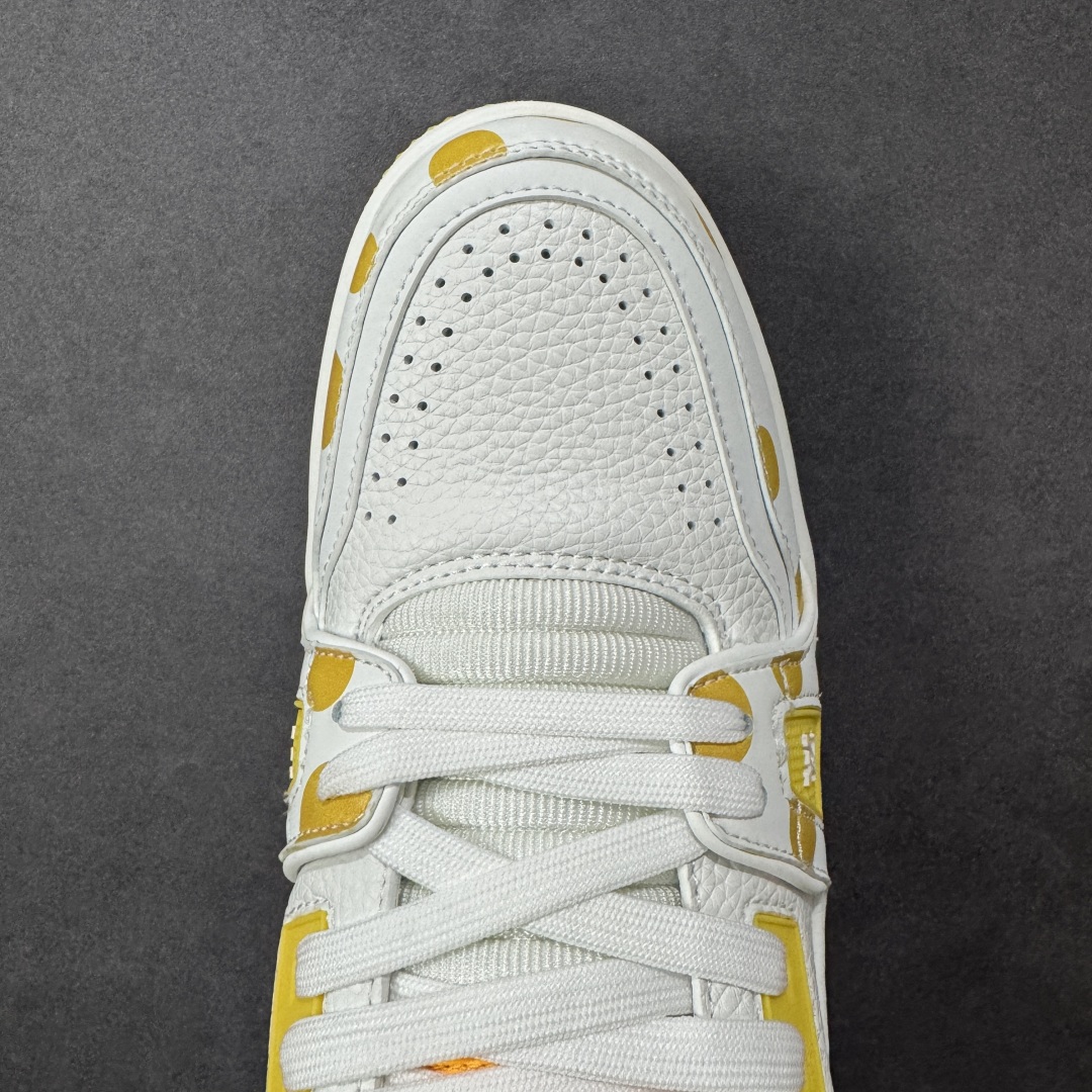 图片[8]-【头层礼盒版】Louis Vuitton LV Trainer 路易威登 驴牌 L家 情侣款 休闲 运动鞋 滑板鞋 广东大厂出品 头层皮料 高版本 极具性价比 做工版型到位 高清洁度 不偷工减料 非常推荐 尺码：35-46-选品中心