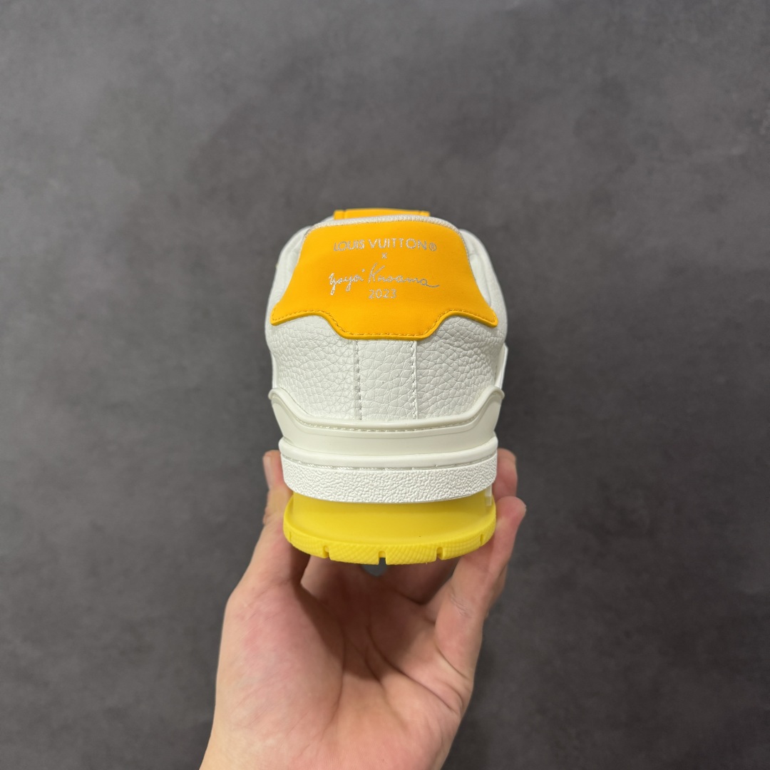 图片[4]-【头层礼盒版】Louis Vuitton LV Trainer 路易威登 驴牌 L家 情侣款 休闲 运动鞋 滑板鞋 广东大厂出品 头层皮料 高版本 极具性价比 做工版型到位 高清洁度 不偷工减料 非常推荐 尺码：35-46-选品中心