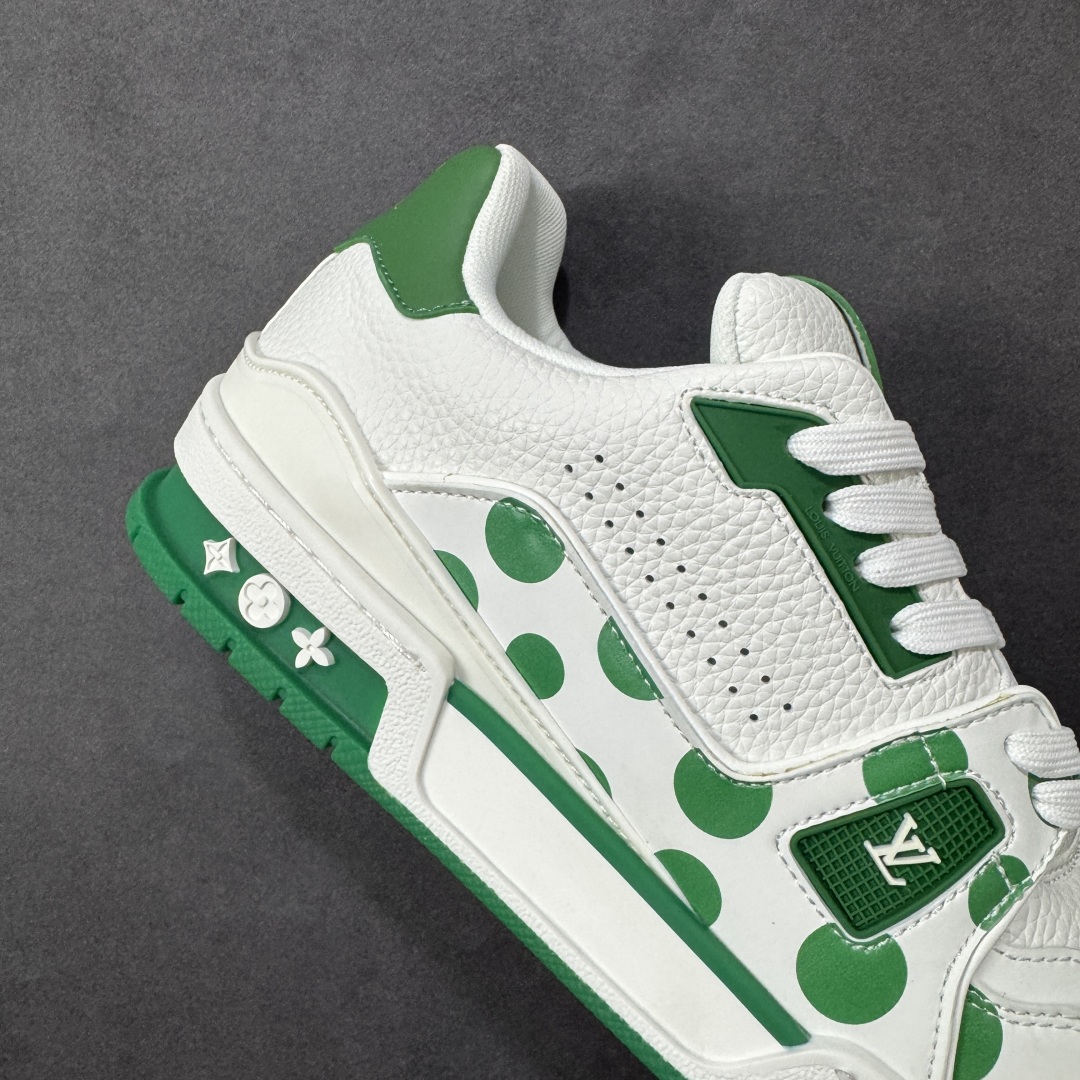 图片[6]-【头层礼盒版】Louis Vuitton LV Trainer 路易威登 驴牌 L家 情侣款 休闲 运动鞋 滑板鞋 广东大厂出品 头层皮料 高版本 极具性价比 做工版型到位 高清洁度 不偷工减料 非常推荐 尺码：35-46-选品中心