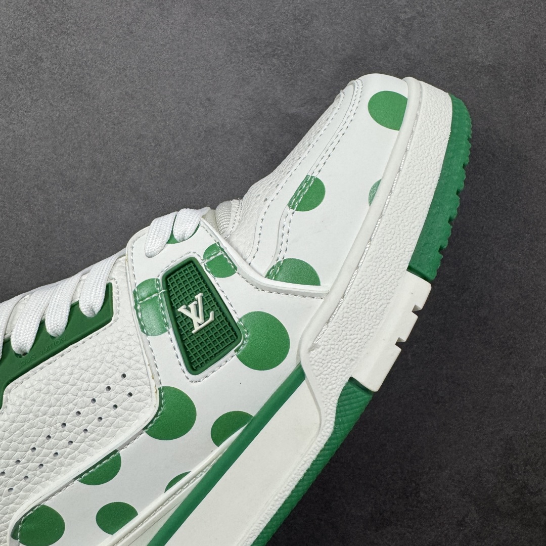 图片[5]-【头层礼盒版】Louis Vuitton LV Trainer 路易威登 驴牌 L家 情侣款 休闲 运动鞋 滑板鞋 广东大厂出品 头层皮料 高版本 极具性价比 做工版型到位 高清洁度 不偷工减料 非常推荐 尺码：35-46-选品中心