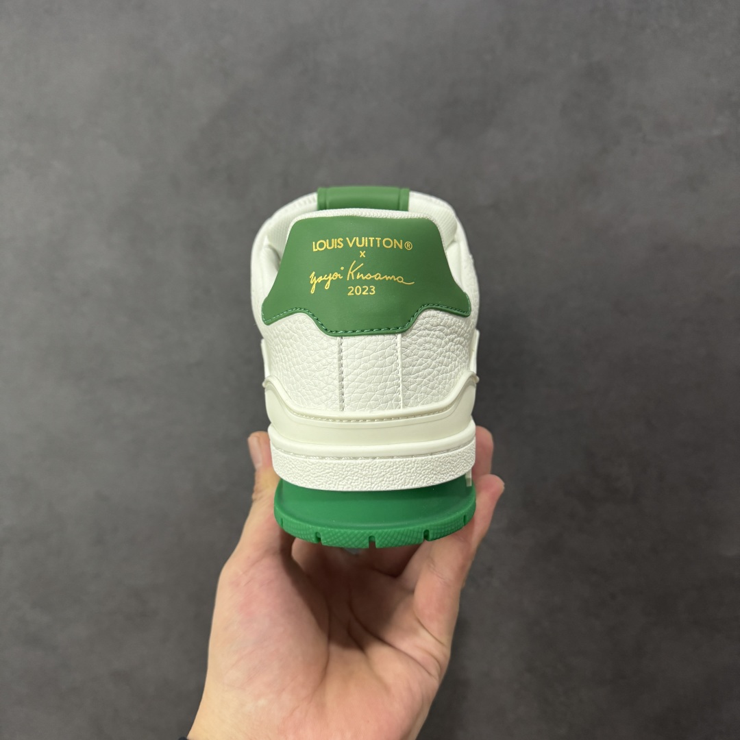 图片[4]-【头层礼盒版】Louis Vuitton LV Trainer 路易威登 驴牌 L家 情侣款 休闲 运动鞋 滑板鞋 广东大厂出品 头层皮料 高版本 极具性价比 做工版型到位 高清洁度 不偷工减料 非常推荐 尺码：35-46-选品中心