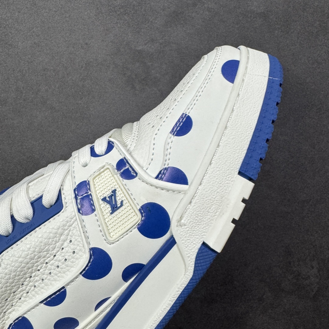 图片[5]-【头层礼盒版】Louis Vuitton LV Trainer 路易威登 驴牌 L家 情侣款 休闲 运动鞋 滑板鞋 广东大厂出品 头层皮料 高版本 极具性价比 做工版型到位 高清洁度 不偷工减料 非常推荐 尺码：35-46-选品中心