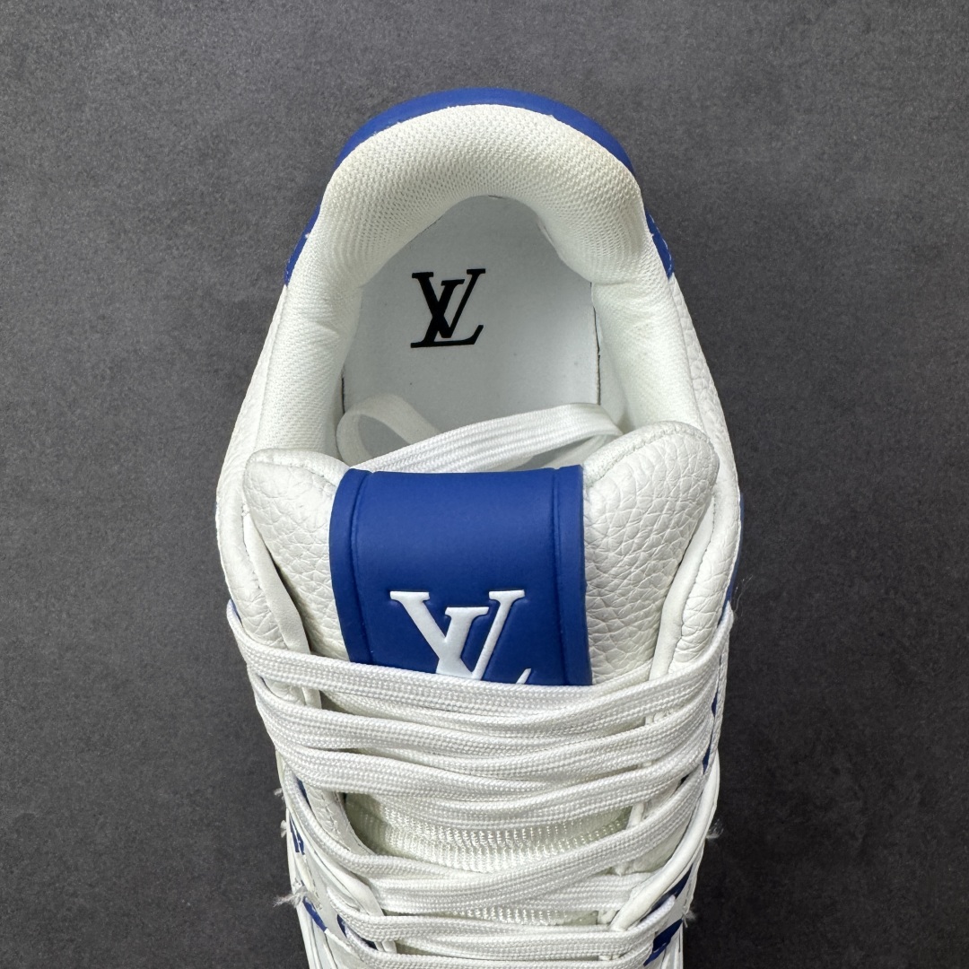图片[7]-【头层礼盒版】Louis Vuitton LV Trainer 路易威登 驴牌 L家 情侣款 休闲 运动鞋 滑板鞋 广东大厂出品 头层皮料 高版本 极具性价比 做工版型到位 高清洁度 不偷工减料 非常推荐 尺码：35-46-选品中心