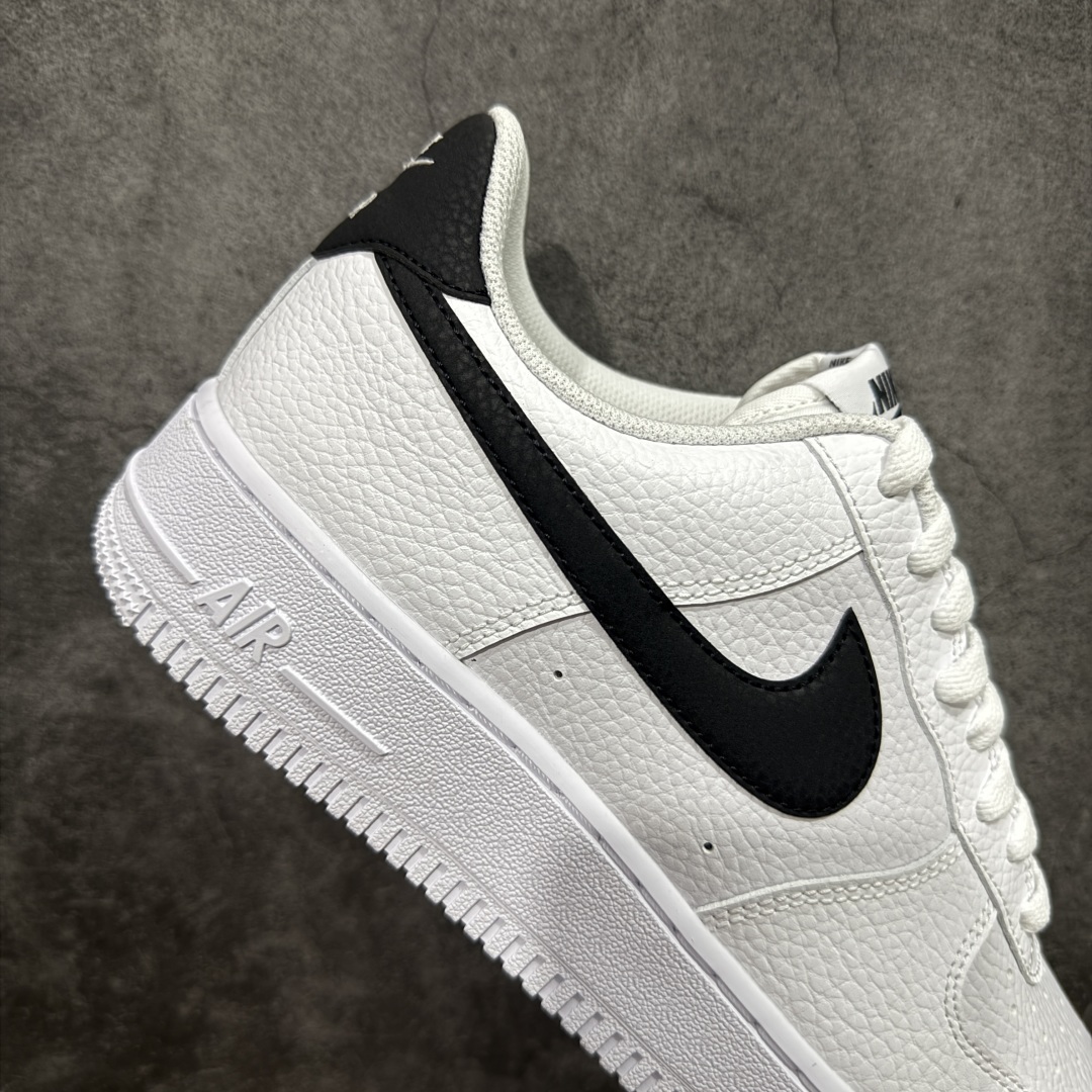 图片[7]-【GX2.0纯原】NK Air Force 1 Low \’07 空军一号低帮经典板鞋 白黑 CT2302-100 顶级空军 皮料质感可媲美原版 细节吊打市场其他代号版本 全鞋电脑针车 工整有序 原厂港宝加持完美还原灵魂版型 原盒原配从里到外百分百还原 原厂全头层原厂皮料 原标原盒 内置Sole气垫 中底白色背胶 中底划线 已经无限的接近公司 原厂楦头 原厂刺绣 后跟弧度修正 正确中底四线防伪 尺码：36 36.5 37.5 38 38.5 39 40 40.5 41 42 42.5 43 44 44.5 45 46-选品中心