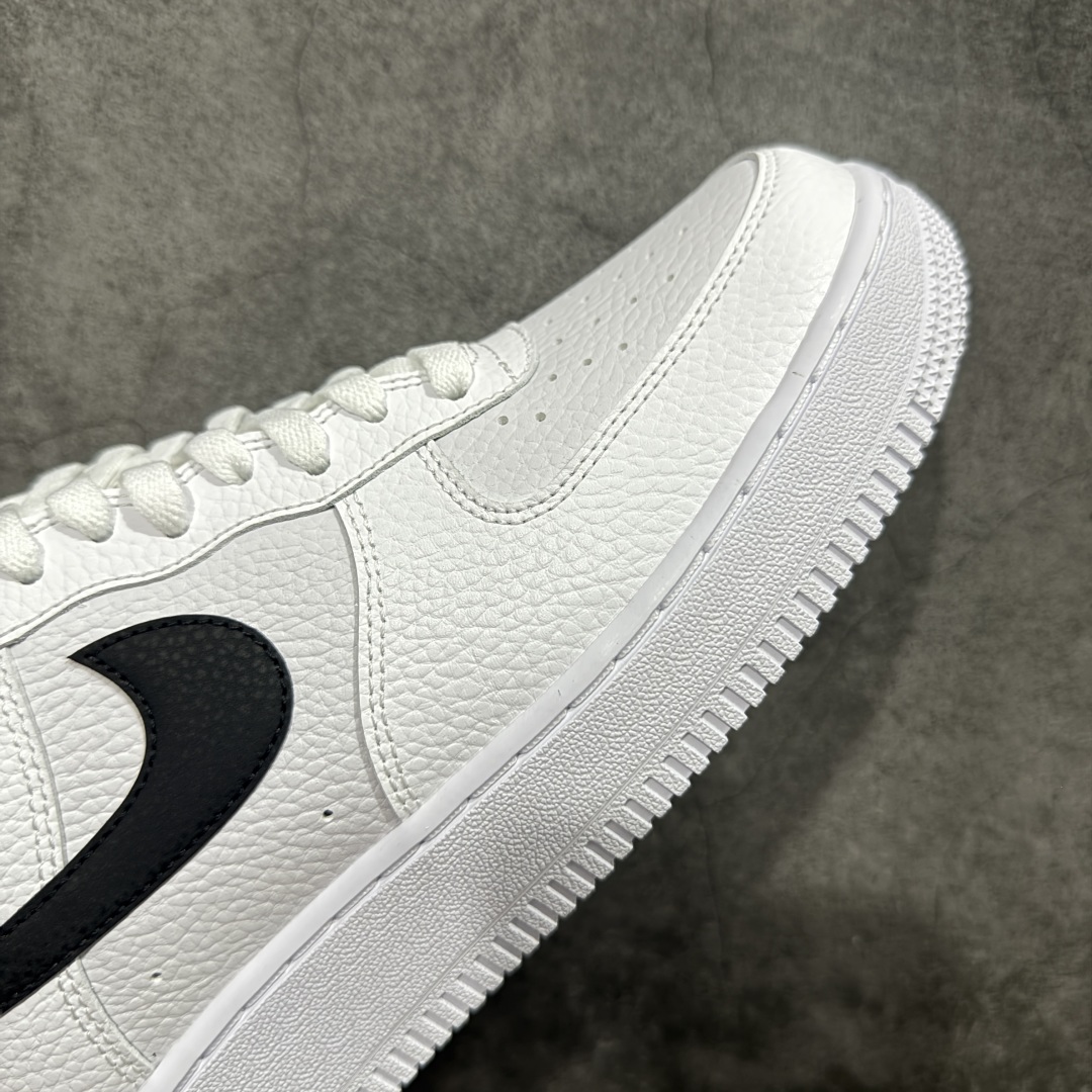 图片[6]-【GX2.0纯原】NK Air Force 1 Low \’07 空军一号低帮经典板鞋 白黑 CT2302-100 顶级空军 皮料质感可媲美原版 细节吊打市场其他代号版本 全鞋电脑针车 工整有序 原厂港宝加持完美还原灵魂版型 原盒原配从里到外百分百还原 原厂全头层原厂皮料 原标原盒 内置Sole气垫 中底白色背胶 中底划线 已经无限的接近公司 原厂楦头 原厂刺绣 后跟弧度修正 正确中底四线防伪 尺码：36 36.5 37.5 38 38.5 39 40 40.5 41 42 42.5 43 44 44.5 45 46-选品中心