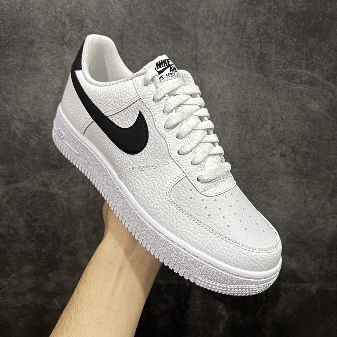 图片[3]-【GX2.0纯原】NK Air Force 1 Low \’07 空军一号低帮经典板鞋 白黑 CT2302-100 顶级空军 皮料质感可媲美原版 细节吊打市场其他代号版本 全鞋电脑针车 工整有序 原厂港宝加持完美还原灵魂版型 原盒原配从里到外百分百还原 原厂全头层原厂皮料 原标原盒 内置Sole气垫 中底白色背胶 中底划线 已经无限的接近公司 原厂楦头 原厂刺绣 后跟弧度修正 正确中底四线防伪 尺码：36 36.5 37.5 38 38.5 39 40 40.5 41 42 42.5 43 44 44.5 45 46-选品中心