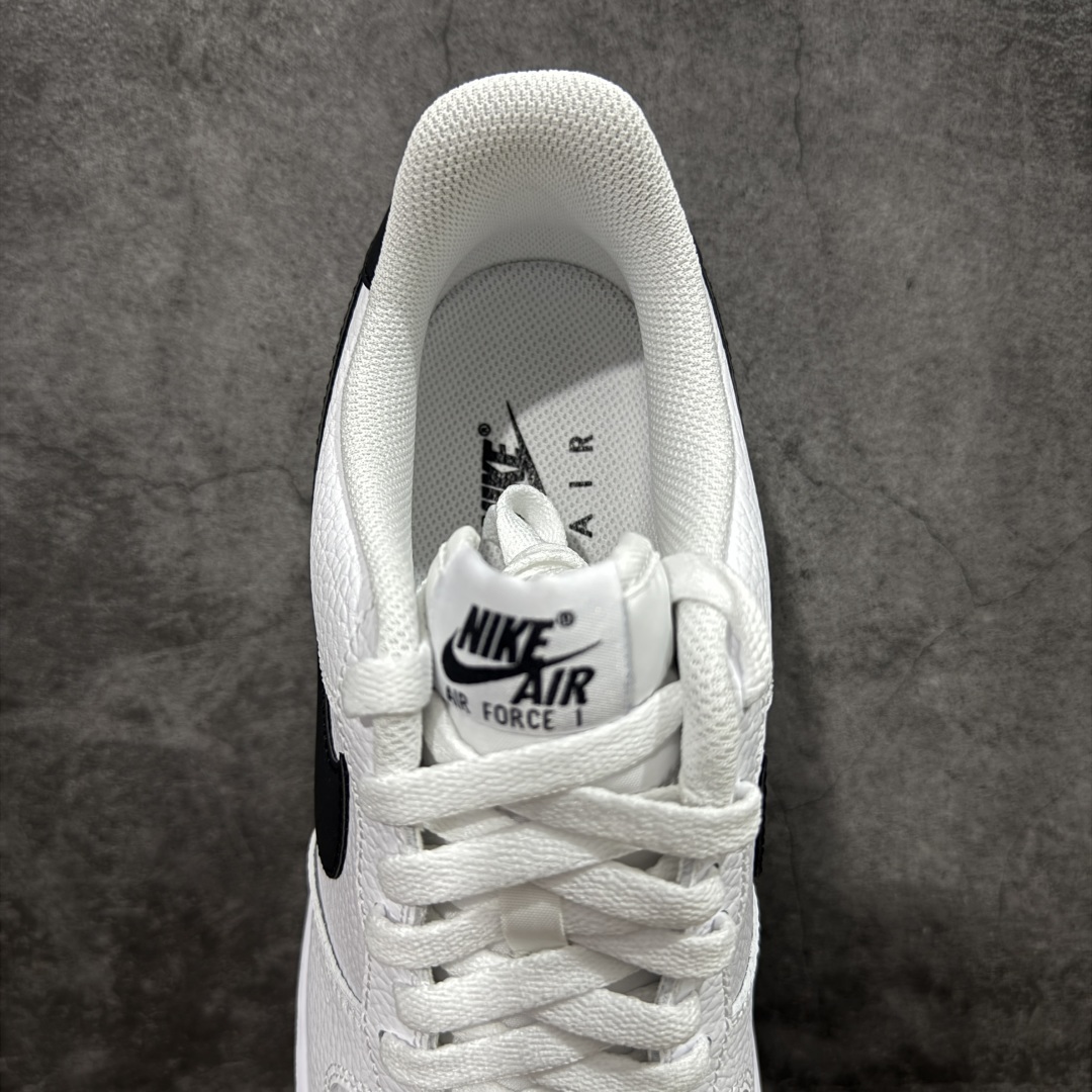 图片[8]-【GX2.0纯原】NK Air Force 1 Low \’07 空军一号低帮经典板鞋 白黑 CT2302-100 顶级空军 皮料质感可媲美原版 细节吊打市场其他代号版本 全鞋电脑针车 工整有序 原厂港宝加持完美还原灵魂版型 原盒原配从里到外百分百还原 原厂全头层原厂皮料 原标原盒 内置Sole气垫 中底白色背胶 中底划线 已经无限的接近公司 原厂楦头 原厂刺绣 后跟弧度修正 正确中底四线防伪 尺码：36 36.5 37.5 38 38.5 39 40 40.5 41 42 42.5 43 44 44.5 45 46-选品中心