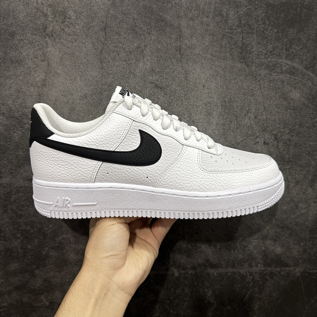 【GX2.0纯原】NK Air Force 1 Low \'07 空军一号低帮经典板鞋 白黑 CT2302-100 顶级空军 皮料质感可媲美原版 细节吊打市场其他代号版本 全鞋电脑针车 工整有序 原厂港宝加持完美还原灵魂版型 原盒原配从里到外百分百还原 原厂全头层原厂皮料 原标原盒 内置Sole气垫 中底白色背胶 中底划线 已经无限的接近公司 原厂楦头 原厂刺绣 后跟弧度修正 正确中底四线防伪 尺码:36 36.5 37.5 38 38.5 39 40 40.5 41 42 42.5 43 44 44.5 45 46-选品中心
