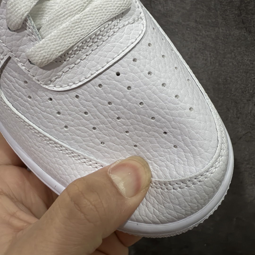 图片[4]-【GX2.0纯原】NK Air Force 1 Low \’07 空军一号低帮经典板鞋 白黑 CT2302-100 顶级空军 皮料质感可媲美原版 细节吊打市场其他代号版本 全鞋电脑针车 工整有序 原厂港宝加持完美还原灵魂版型 原盒原配从里到外百分百还原 原厂全头层原厂皮料 原标原盒 内置Sole气垫 中底白色背胶 中底划线 已经无限的接近公司 原厂楦头 原厂刺绣 后跟弧度修正 正确中底四线防伪 尺码：36 36.5 37.5 38 38.5 39 40 40.5 41 42 42.5 43 44 44.5 45 46-选品中心