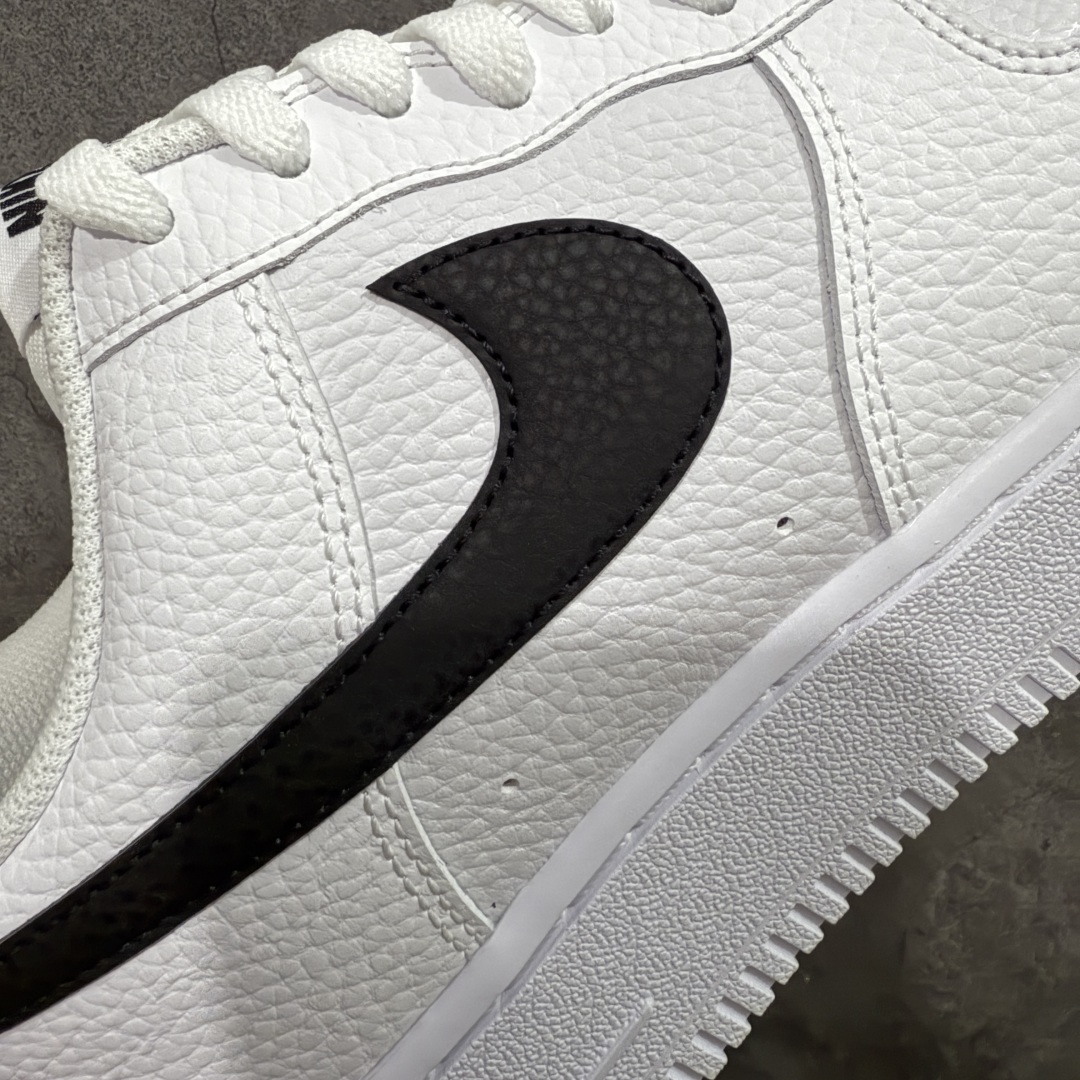 图片[3]-【GX2.0纯原】NK Air Force 1 Low \’07 空军一号低帮经典板鞋 白黑 CT2302-100 顶级空军 皮料质感可媲美原版 细节吊打市场其他代号版本 全鞋电脑针车 工整有序 原厂港宝加持完美还原灵魂版型 原盒原配从里到外百分百还原 原厂全头层原厂皮料 原标原盒 内置Sole气垫 中底白色背胶 中底划线 已经无限的接近公司 原厂楦头 原厂刺绣 后跟弧度修正 正确中底四线防伪 尺码：36 36.5 37.5 38 38.5 39 40 40.5 41 42 42.5 43 44 44.5 45 46-选品中心