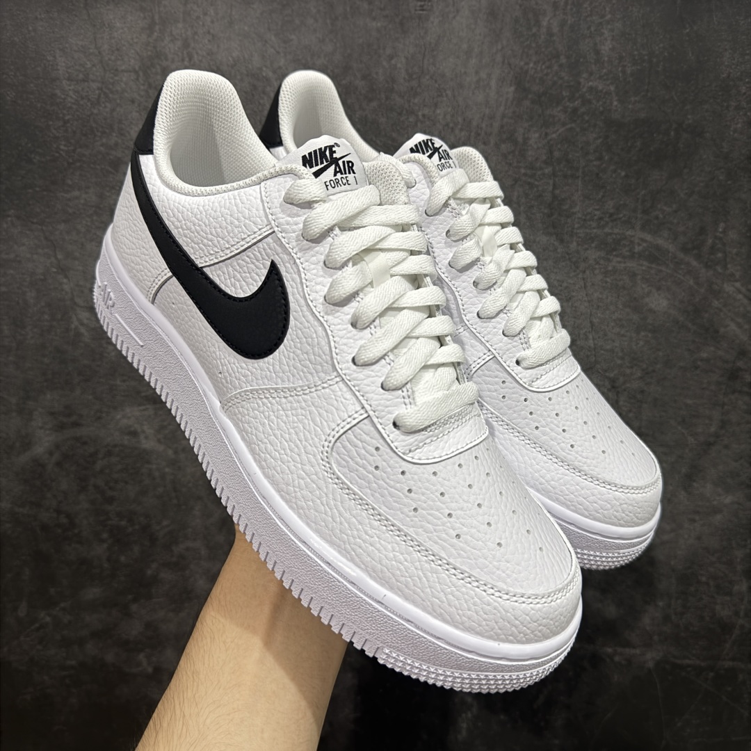【GX2.0纯原】NK Air Force 1 Low \'07 空军一号低帮经典板鞋 白黑 CT2302-100 顶级空军 皮料质感可媲美原版 细节吊打市场其他代号版本 全鞋电脑针车 工整有序 原厂港宝加持完美还原灵魂版型 原盒原配从里到外百分百还原 原厂全头层原厂皮料 原标原盒 内置Sole气垫 中底白色背胶 中底划线 已经无限的接近公司 原厂楦头 原厂刺绣 后跟弧度修正 正确中底四线防伪 尺码:36 36.5 37.5 38 38.5 39 40 40.5 41 42 42.5 43 44 44.5 45 46-选品中心