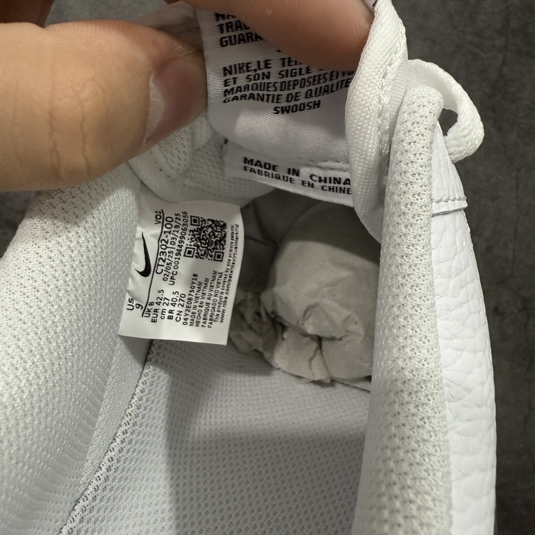 图片[6]-【GX2.0纯原】NK Air Force 1 Low \’07 空军一号低帮经典板鞋 白黑 CT2302-100 顶级空军 皮料质感可媲美原版 细节吊打市场其他代号版本 全鞋电脑针车 工整有序 原厂港宝加持完美还原灵魂版型 原盒原配从里到外百分百还原 原厂全头层原厂皮料 原标原盒 内置Sole气垫 中底白色背胶 中底划线 已经无限的接近公司 原厂楦头 原厂刺绣 后跟弧度修正 正确中底四线防伪 尺码：36 36.5 37.5 38 38.5 39 40 40.5 41 42 42.5 43 44 44.5 45 46-选品中心