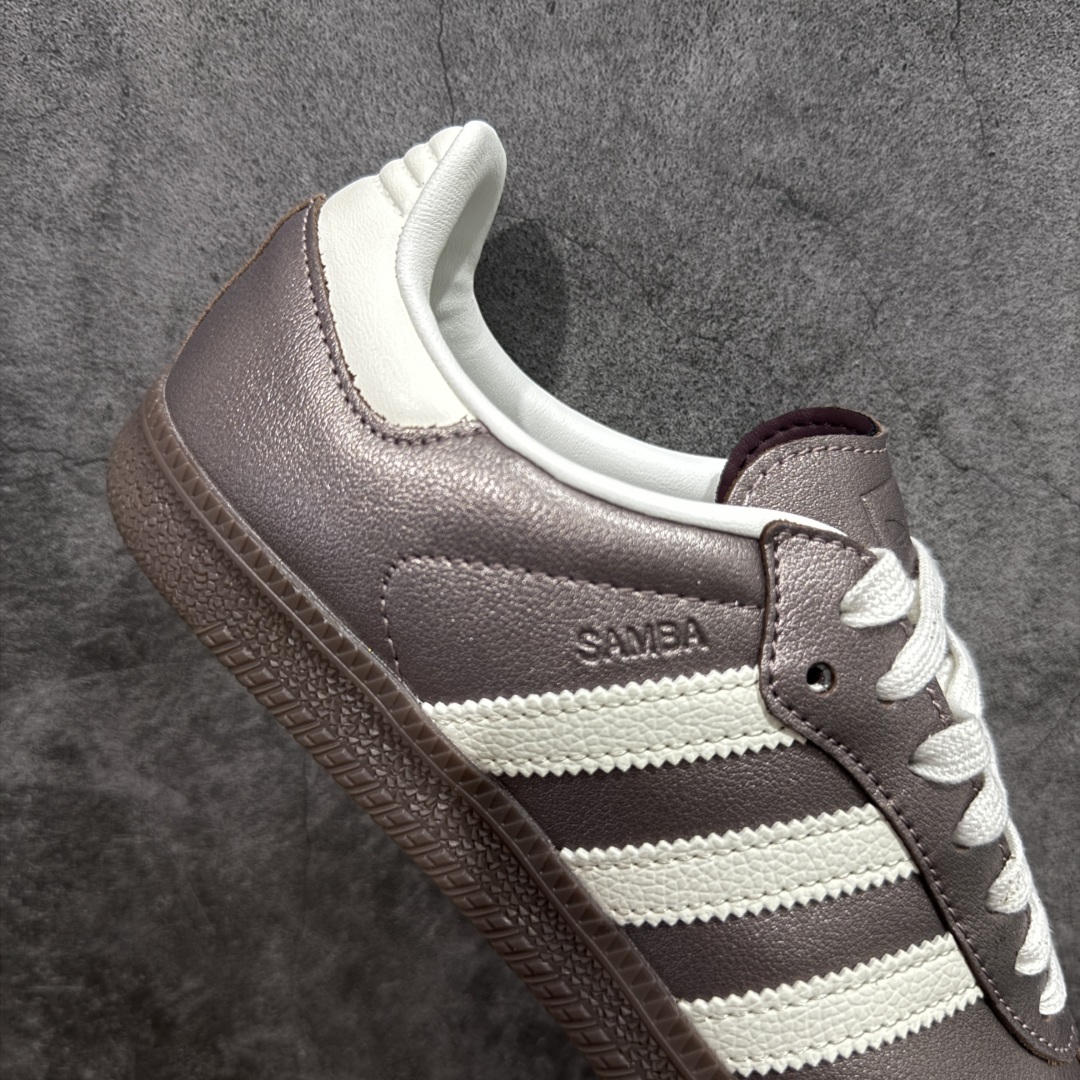 图片[7]-【RS纯原】Adidas Originals Samba OG桑巴舞系列绅士德训足球风百搭低帮休闲运动板鞋 JI4219 市面顶级品质 此版鞋身全部采用进口原厂头层皮 原厂头层 区分市面偷工减料！ 这款桑巴鞋展示了高质量的工艺 带有装饰的超锁缝制和无缝的手感 柔软、柔软的皮革造型和标志性的3条纹完成了精致的外观 正规合身鞋带 鞋面上有绒面鞋垫 橡胶鞋底 享受正畸套筒软感 自50年代首次亮相以来就一直在赢得粉丝的青睐 尺码：36 36.5 37.5 38 38.5 39 40 40.5 41 42 42.5 43 44 44.5 45-选品中心