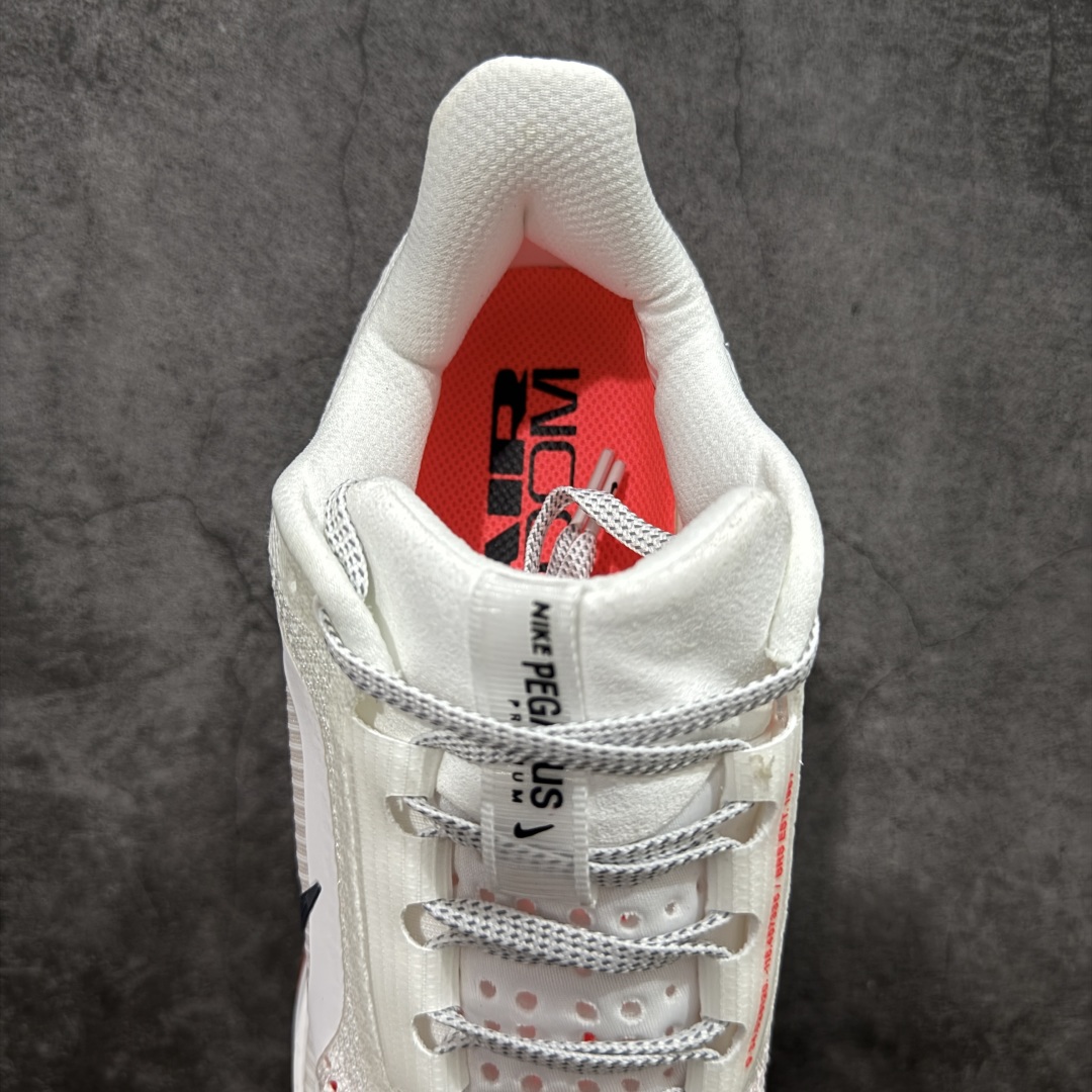 图片[8]-【公司级】Nike Pegasus Premium Airscape 舒适百搭减震防滑耐磨透气 低帮跑步鞋 白红    低帮跑步鞋，简约又不失活力，上脚超吸睛。  它不仅颜值高，性能更是一绝！  全掌气垫科技，减震防滑超耐磨，每一步都能感受到强劲回弹，给双脚舒适支撑。  透气鞋面，跑步时双脚也能自由呼吸。    #独家原包 原底原料 开模打造  #原厂鞋标 高精密准度  #原楦原纸板开发 匹配原版98%以上  #后跟弧度 正确呈现  #原厂皮料 质感无敌  #皮料切割干净 无任何毛边 清洁度细节完美    货号：HQ2592-101    尺码：36-46-选品中心