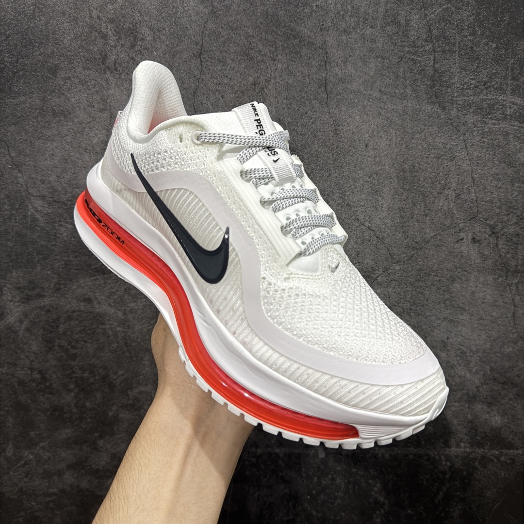 图片[3]-【公司级】Nike Pegasus Premium Airscape 舒适百搭减震防滑耐磨透气 低帮跑步鞋 白红    低帮跑步鞋，简约又不失活力，上脚超吸睛。  它不仅颜值高，性能更是一绝！  全掌气垫科技，减震防滑超耐磨，每一步都能感受到强劲回弹，给双脚舒适支撑。  透气鞋面，跑步时双脚也能自由呼吸。    #独家原包 原底原料 开模打造  #原厂鞋标 高精密准度  #原楦原纸板开发 匹配原版98%以上  #后跟弧度 正确呈现  #原厂皮料 质感无敌  #皮料切割干净 无任何毛边 清洁度细节完美    货号：HQ2592-101    尺码：36-46-选品中心