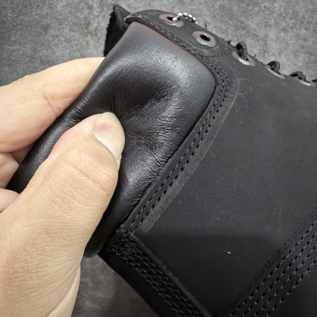 图片[3]-【XC纯原】新货出Timberland 天伯伦经典款大黑靴 10073 经典再造 全新升级 原单防水皮料 注塑大底 原厂防伪标紫光灯可扫 最新工艺电脑车线 四线并齐 横折动态防泼水 正品一致全真皮领口/内里 抗疲劳减震蜂窝鞋垫 市场顶级原单版本 独家供应 尺码 40-46-选品中心