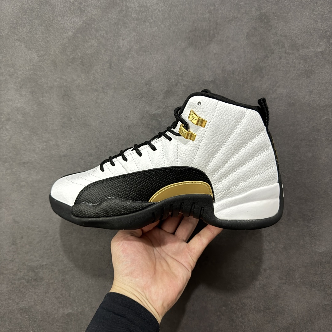 图片[2]-【头层真碳版】Air Jordan AJ12 Retro 篮球鞋 正确版型 头层皮料 真碳板 原厂定制金属扣 原厂电绣 超高性价比 货号：CT8013-170 尺码：40 40.5 41 42 42.5 43 44 44.5 45 45.5 46 47.5 48 编码：GLB320330-选品中心