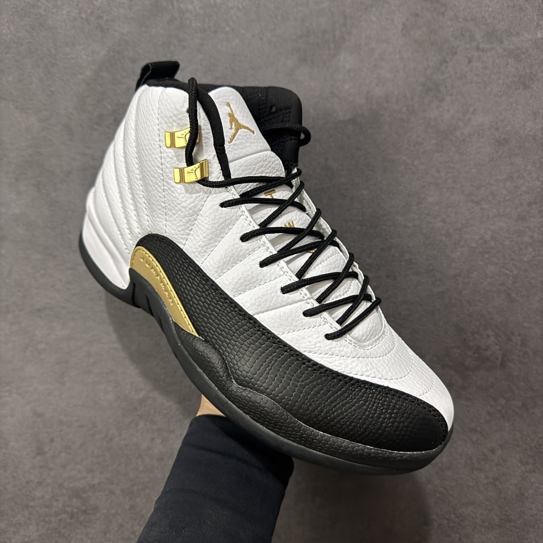 图片[3]-【头层真碳版】Air Jordan AJ12 Retro 篮球鞋 正确版型 头层皮料 真碳板 原厂定制金属扣 原厂电绣 超高性价比 货号：CT8013-170 尺码：40 40.5 41 42 42.5 43 44 44.5 45 45.5 46 47.5 48 编码：GLB320330-选品中心
