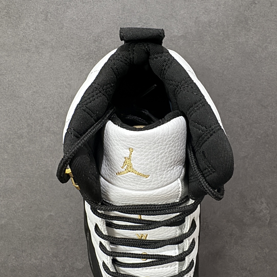 图片[7]-【头层真碳版】Air Jordan AJ12 Retro 篮球鞋 正确版型 头层皮料 真碳板 原厂定制金属扣 原厂电绣 超高性价比 货号：CT8013-170 尺码：40 40.5 41 42 42.5 43 44 44.5 45 45.5 46 47.5 48 编码：GLB320330-选品中心