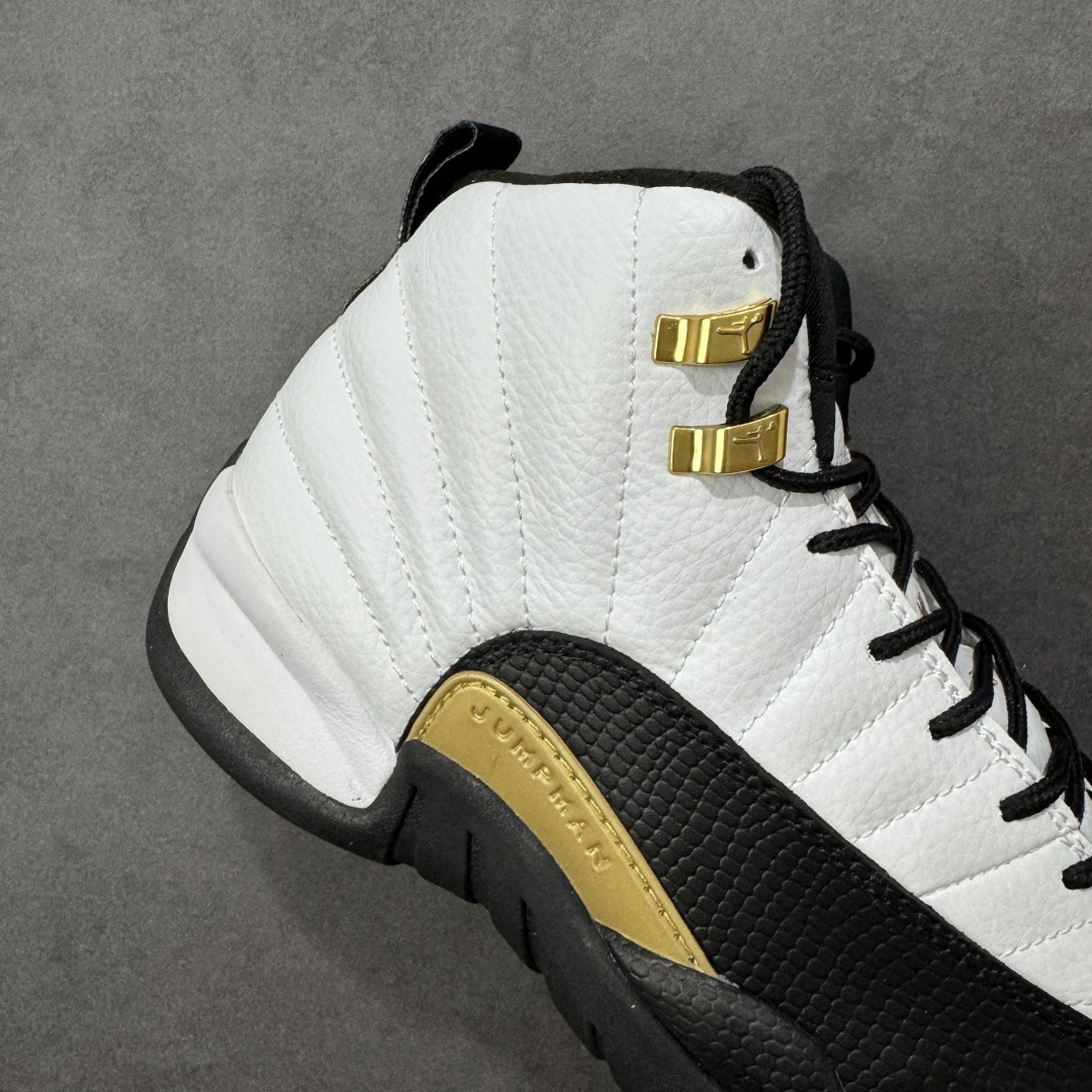 图片[6]-【头层真碳版】Air Jordan AJ12 Retro 篮球鞋 正确版型 头层皮料 真碳板 原厂定制金属扣 原厂电绣 超高性价比 货号：CT8013-170 尺码：40 40.5 41 42 42.5 43 44 44.5 45 45.5 46 47.5 48 编码：GLB320330-选品中心