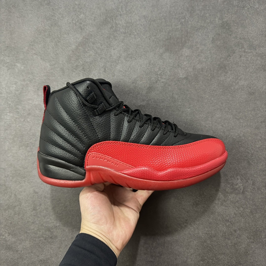 【头层真碳版】Air Jordan AJ12 Retro 篮球鞋 正确版型 头层皮料 真碳板 原厂定制金属扣 原厂电绣 超高性价比 货号：CT8013-002 尺码：40 40.5 41 42 42.5 43 44 44.5 45 45.5 46 47.5 48 编码：GLB320330-选品中心