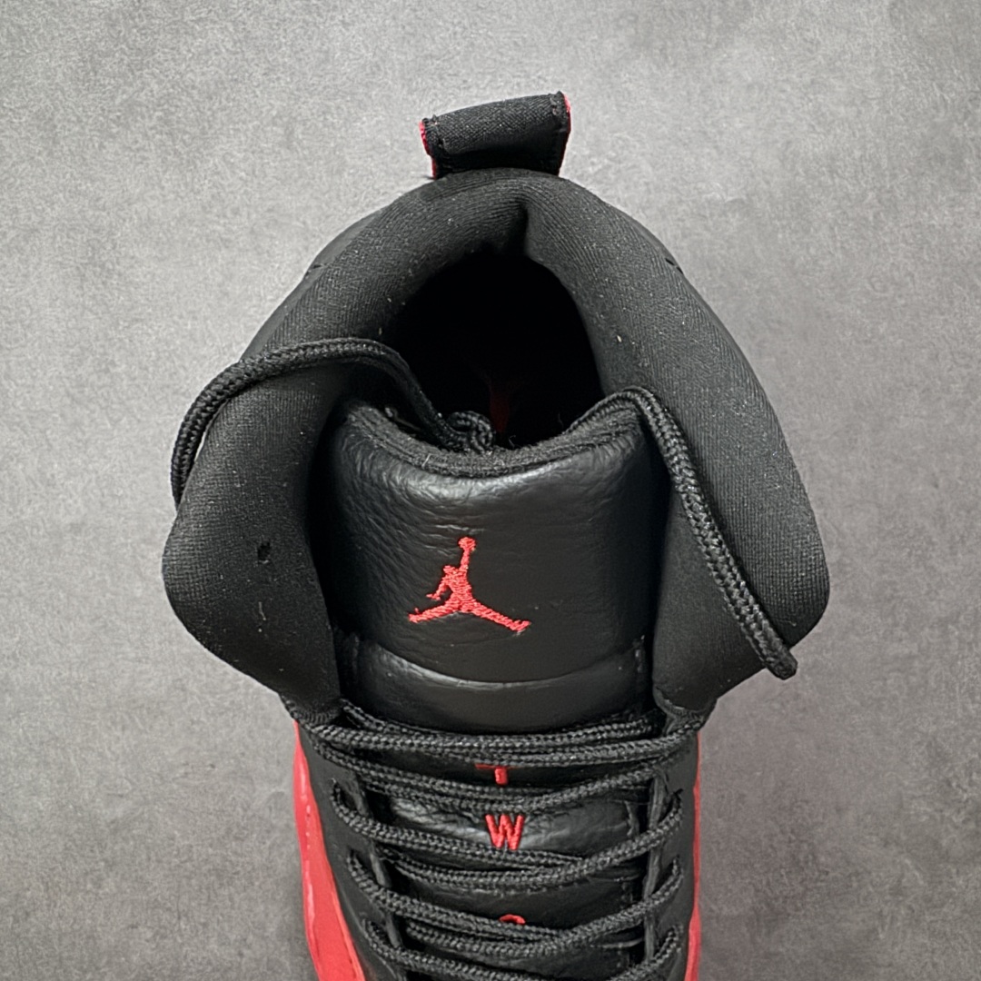 图片[7]-【头层真碳版】Air Jordan AJ12 Retro 篮球鞋 正确版型 头层皮料 真碳板 原厂定制金属扣 原厂电绣 超高性价比 货号：CT8013-002 尺码：40 40.5 41 42 42.5 43 44 44.5 45 45.5 46 47.5 48 编码：GLB320330-选品中心