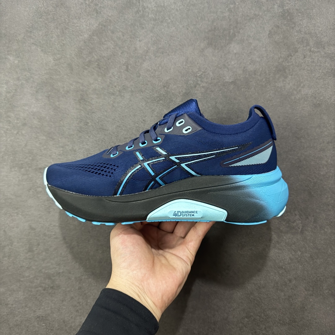 图片[2]-【公司级】日本专业跑鞋品牌-亚瑟士/Asics Gel-Kayano 31 卡亚诺31代低帮专业有氧超轻量休闲运动全能慢跑鞋 全新原装数据开发人体工学一体式轻质贾卡双层编织鞋面,针织高弹性鞋舌+贴合感鞋领结构，内嵌独家原装真 PureGel缓震胶 配置原装数据开发双层FF BLAST PLUS ECO中底环保材质、带4D引导系统，原厂配比AHAR橡胶底部,兼顾抓地及耐久性底片 尺码：36 37 38 39 39.5 40.5 41.5 42 42.5 43.5 44 45 编码：LNHB230240-选品中心