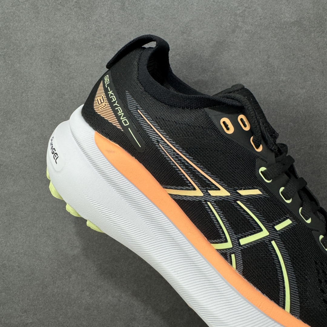 图片[6]-【公司级】日本专业跑鞋品牌-亚瑟士/Asics Gel-Kayano 31 卡亚诺31代低帮专业有氧超轻量休闲运动全能慢跑鞋 全新原装数据开发人体工学一体式轻质贾卡双层编织鞋面,针织高弹性鞋舌+贴合感鞋领结构，内嵌独家原装真 PureGel缓震胶 配置原装数据开发双层FF BLAST PLUS ECO中底环保材质、带4D引导系统，原厂配比AHAR橡胶底部,兼顾抓地及耐久性底片 尺码：36 37 38 39 39.5 40.5 41.5 42 42.5 43.5 44 45 编码：LNHB230240-选品中心