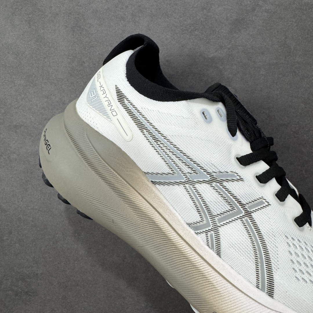图片[6]-【公司级】日本专业跑鞋品牌-亚瑟士/Asics Gel-Kayano 31 卡亚诺31代低帮专业有氧超轻量休闲运动全能慢跑鞋 全新原装数据开发人体工学一体式轻质贾卡双层编织鞋面,针织高弹性鞋舌+贴合感鞋领结构，内嵌独家原装真 PureGel缓震胶 配置原装数据开发双层FF BLAST PLUS ECO中底环保材质、带4D引导系统，原厂配比AHAR橡胶底部,兼顾抓地及耐久性底片 尺码：36 37 38 39 39.5 40.5 41.5 42 42.5 43.5 44 45 编码：LNHB230240-选品中心