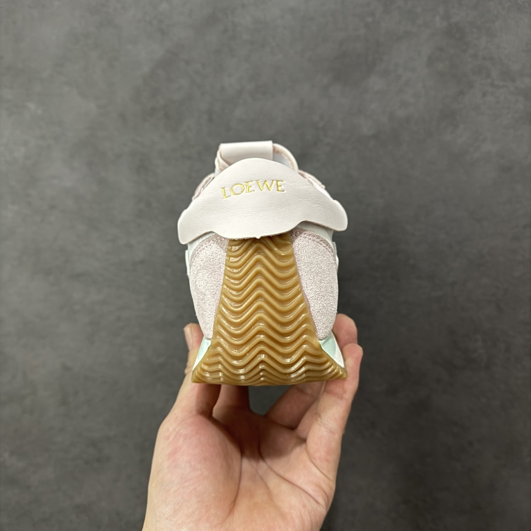 图片[4]-【K8版本】Loewe罗意威 Ballet Runner系列 进口柔软小牛皮+牛反绒皮面拼接，内里垫脚混种羊皮，双层高弹乳胶内热，独家模具橡胶大底，上脚轻便舒适 四色现货 尺码：36-40-选品中心