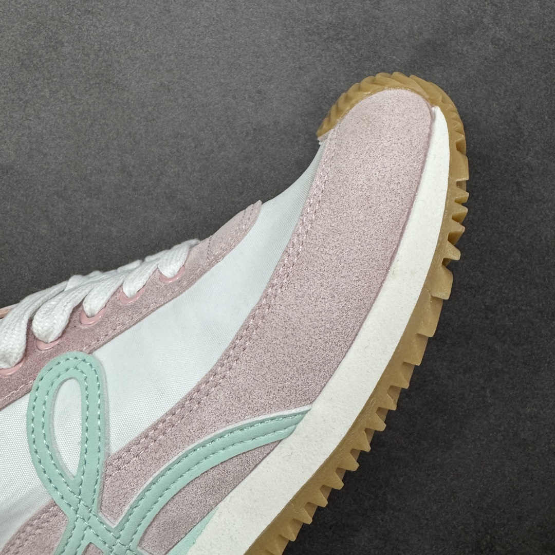 图片[5]-【K8版本】Loewe罗意威 Ballet Runner系列 进口柔软小牛皮+牛反绒皮面拼接，内里垫脚混种羊皮，双层高弹乳胶内热，独家模具橡胶大底，上脚轻便舒适 四色现货 尺码：36-40-选品中心