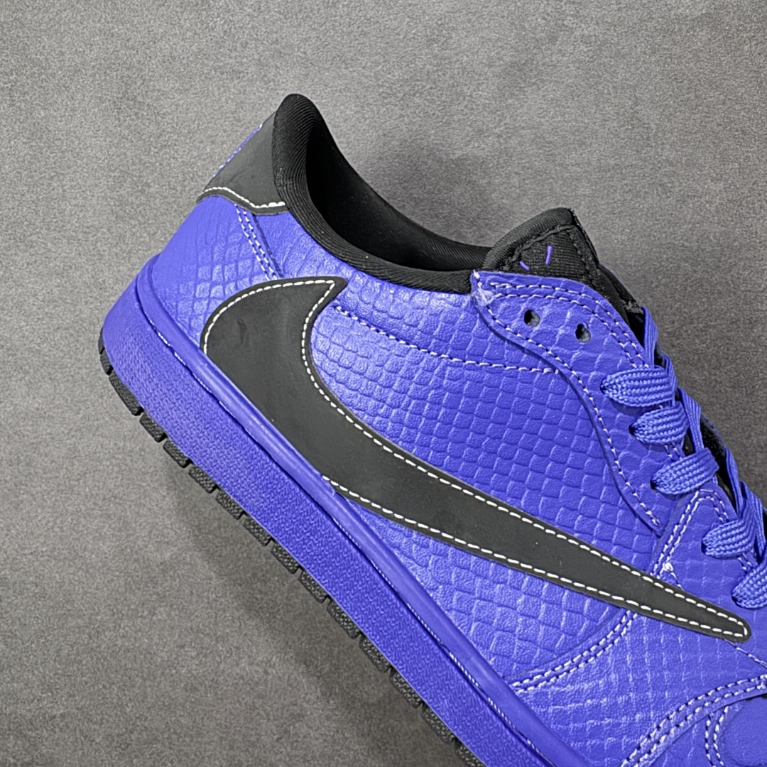 图片[6]-【定制版】Travis Scott x Air Jordan 1 Low 乔丹1代低帮倒钩 科比限定紫色 大厂纯原品质出货 纯正版型 定制鞋盒 皮料切割干净无任何毛边 细节完美 超高清洁度 货号：LD2028-038 尺码：36 36.5 37.5 38 38.5 39 40 40.5 41 42 42.5 43 44 44.5 45 编码：HXSB330340-选品中心